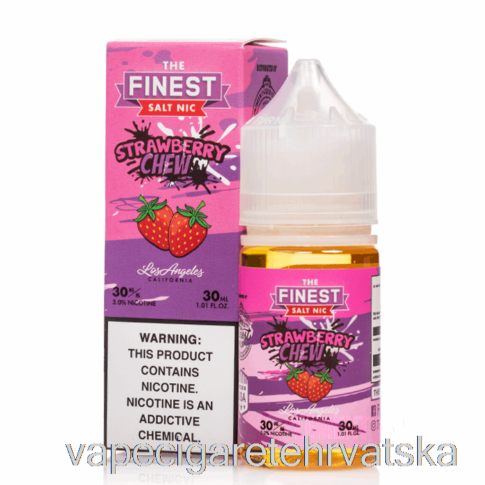 Vape Cigarete Strawberry Chew - The Best Candy Edition Sol Nic - 30ml 30mg